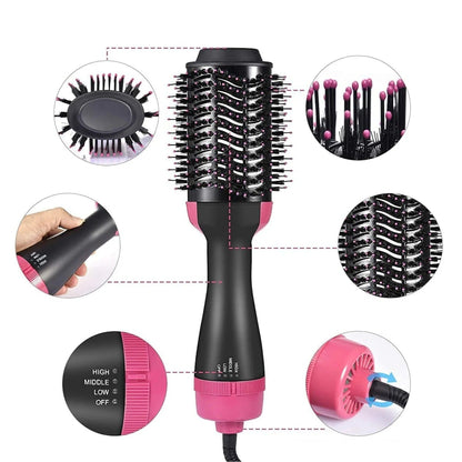 Hot Air Brush (Hair Styler – Dry, Straighten & Volumize in One Go)